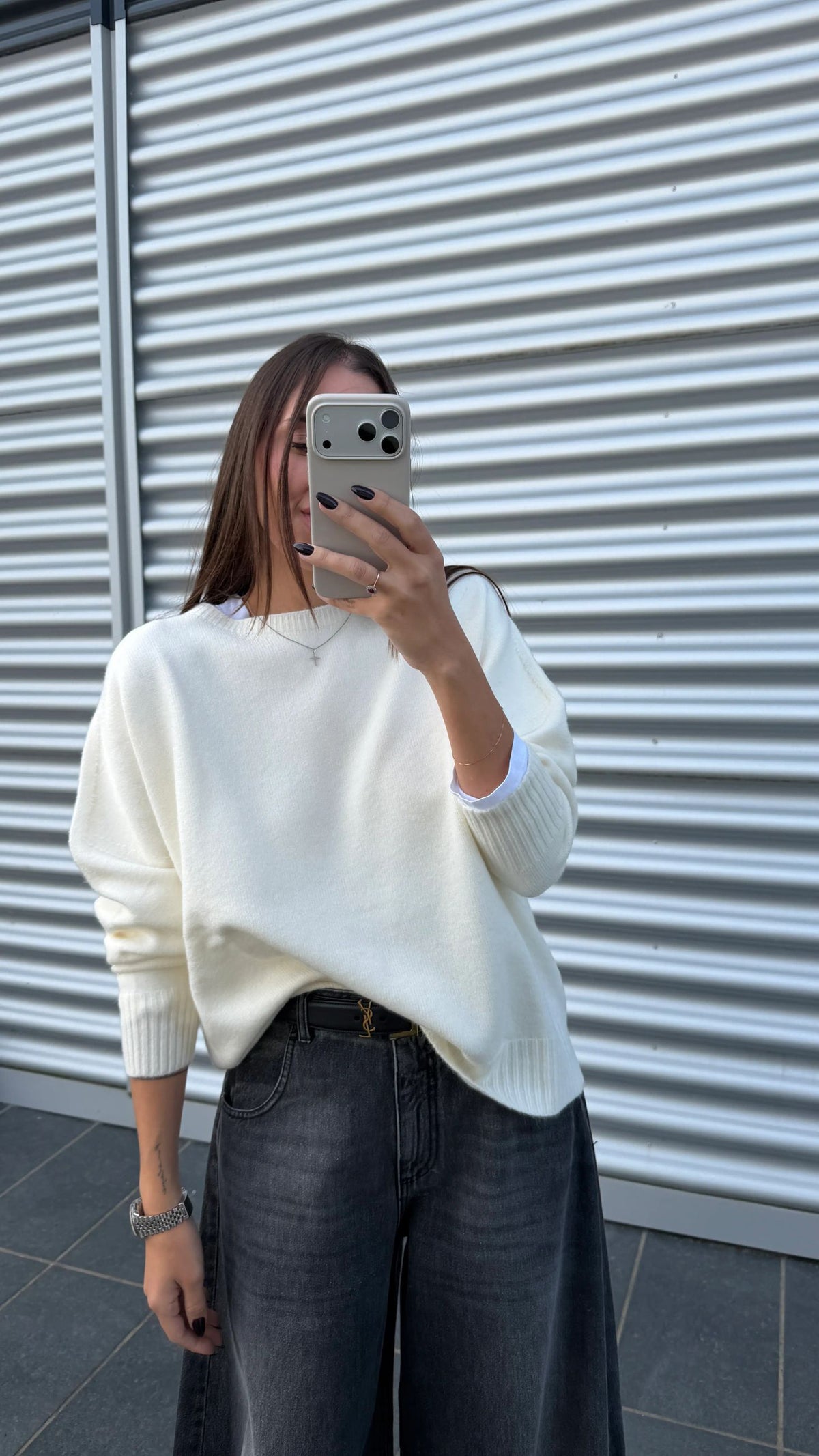 Maglia stile felpa in viscosa - HaveOne