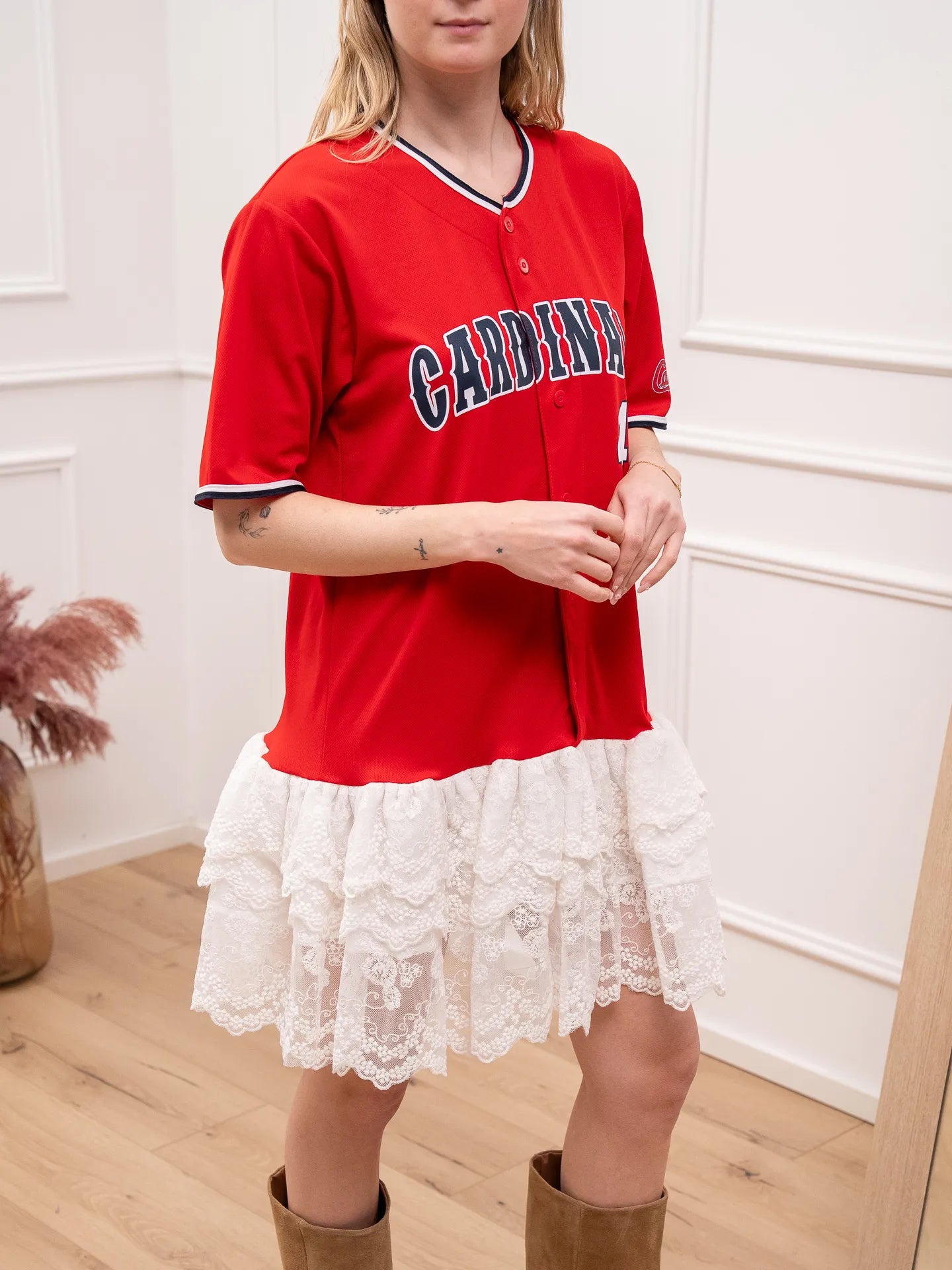 Vestito Sporty vintage rossa num. 46 - Dixie