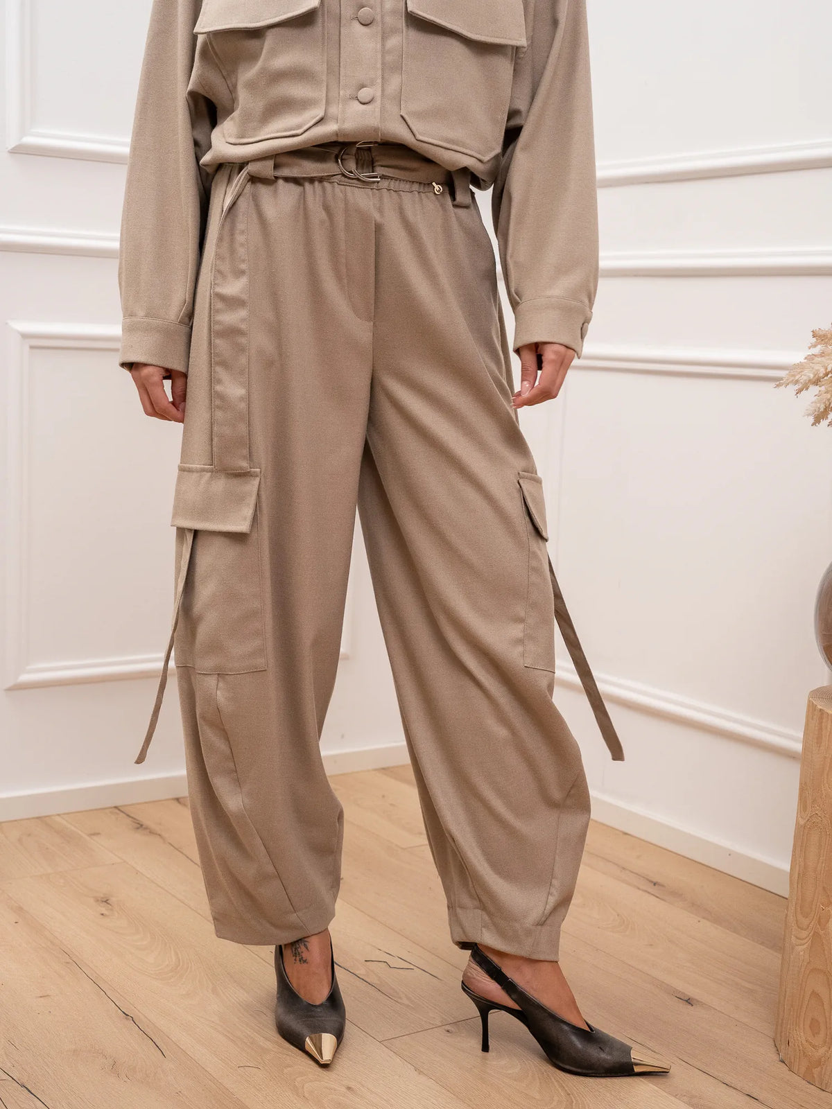 Pantaloni Amsterdam in flanella - Philia Loft