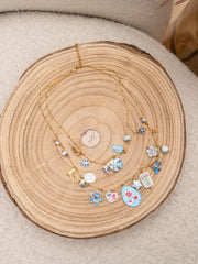 Collana Monopoli celeste - Calibro Shop