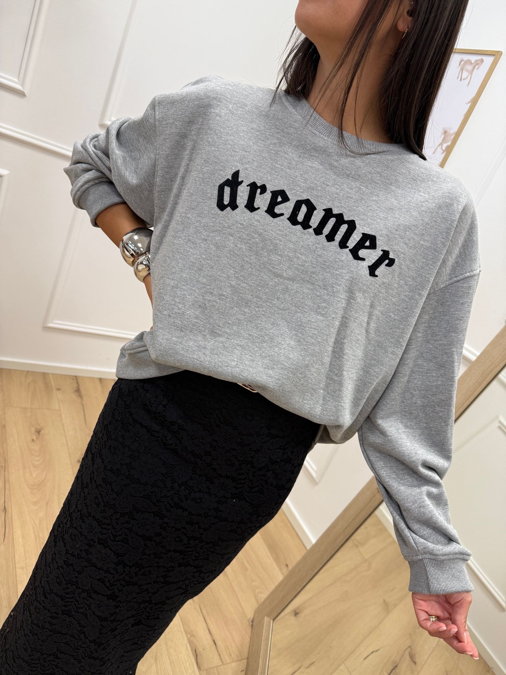 Felpa grigia Dreamer - Vicolo