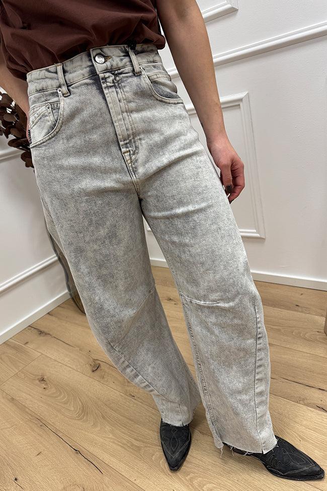 Jeans Barbara denim marmo balloon fit - HaveOne