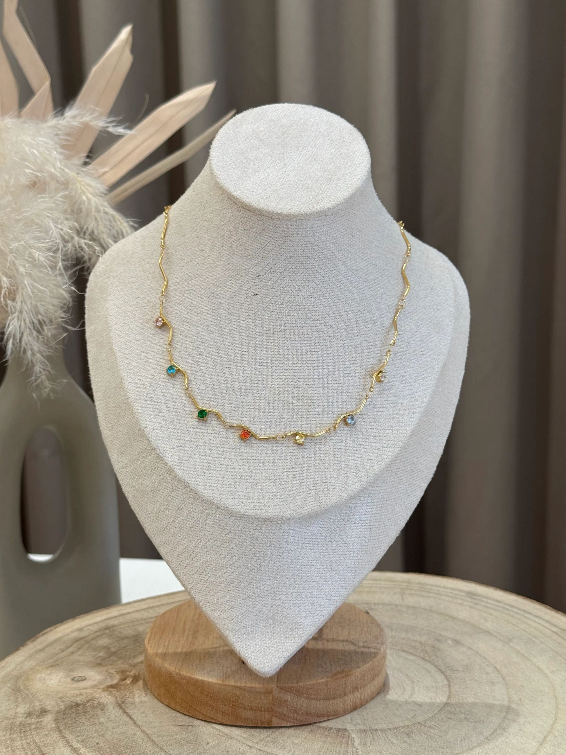 Collana choker Sbrilli multicolor - Calibro Shop