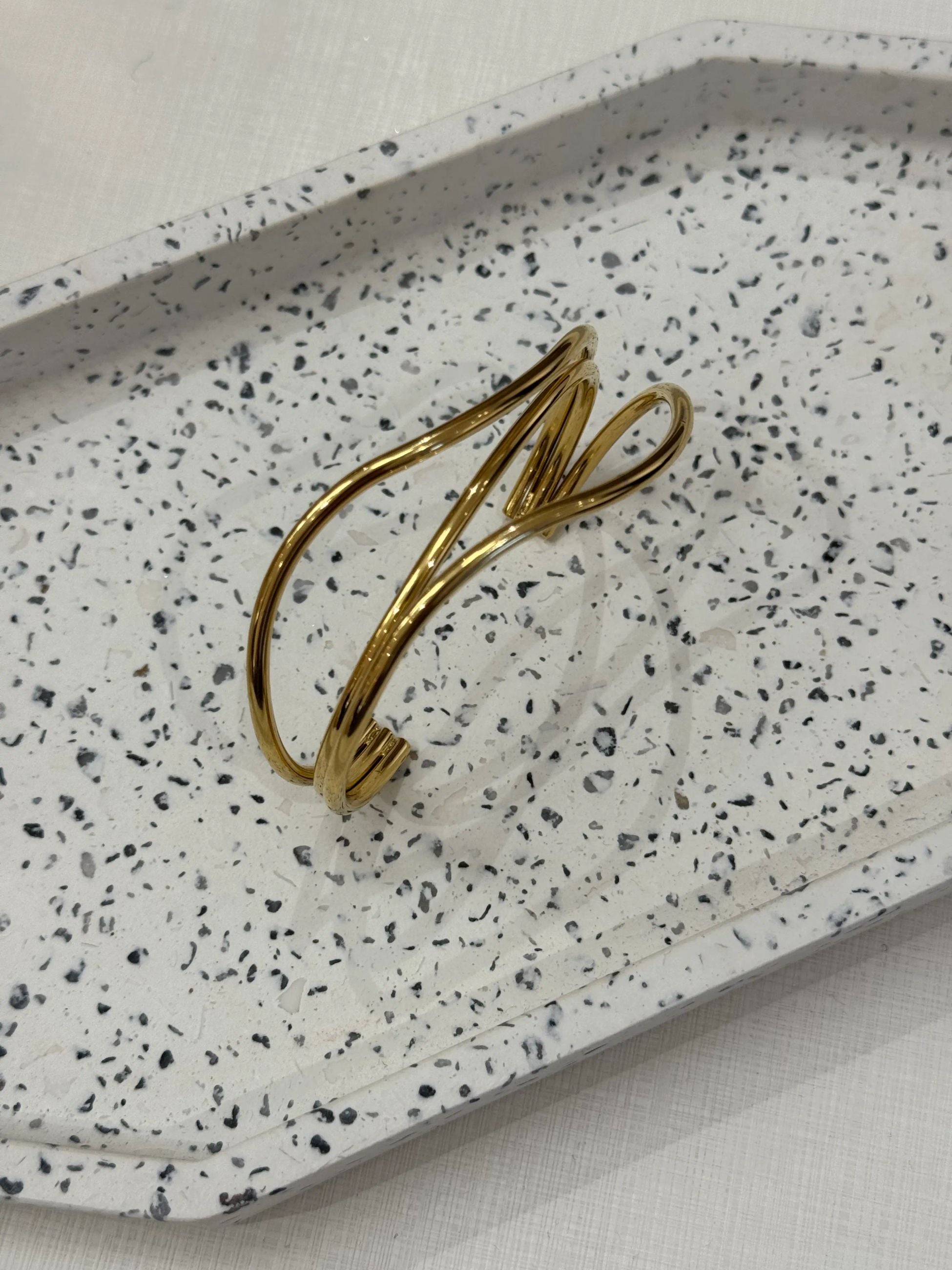 Bracciale Linee rigido oro - Calibro Shop