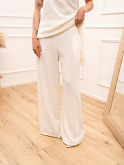 Pantaloni Nausica seta gamba morbida - HaveOne