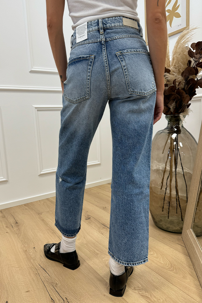 Icon Denim - Jeans Jill mom fit lavaggio medio