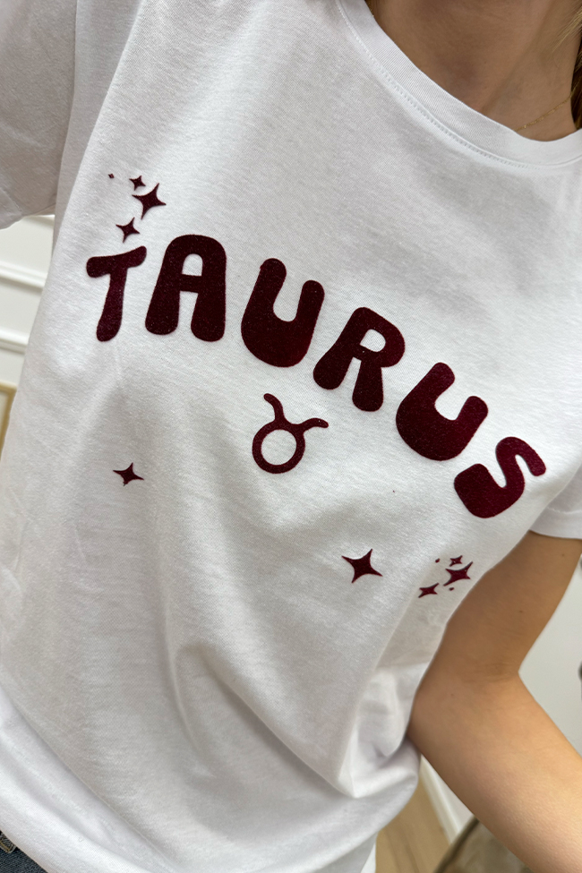 Haveone - T shirt Zodiaco stampa Toro