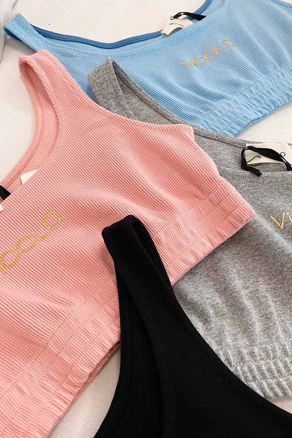 Vicolo - Sports top rose gold logo