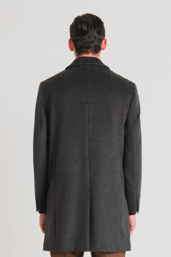 Antony Morato - Cappotto slim fit russel in tessuto misto di viscosa