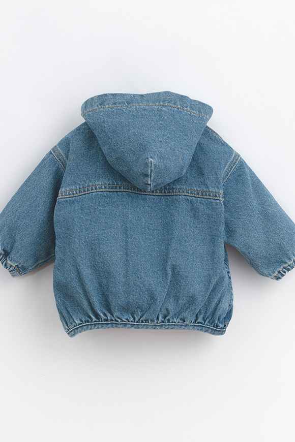 Play Up - Cotton denim jacket with pockets