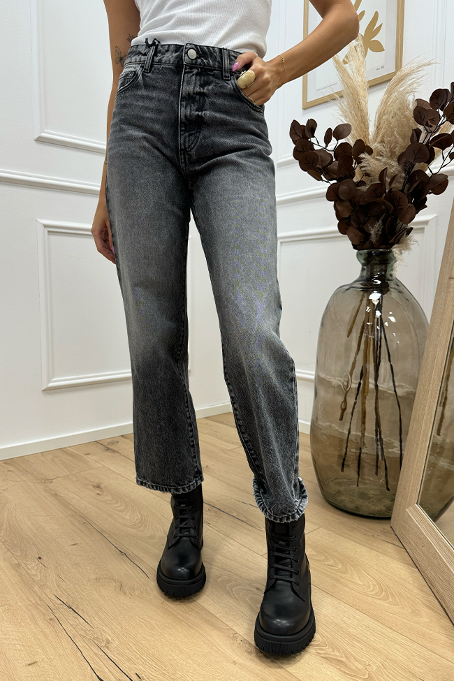 Icon Denim - Jeans Jill mom fit grigio scuro