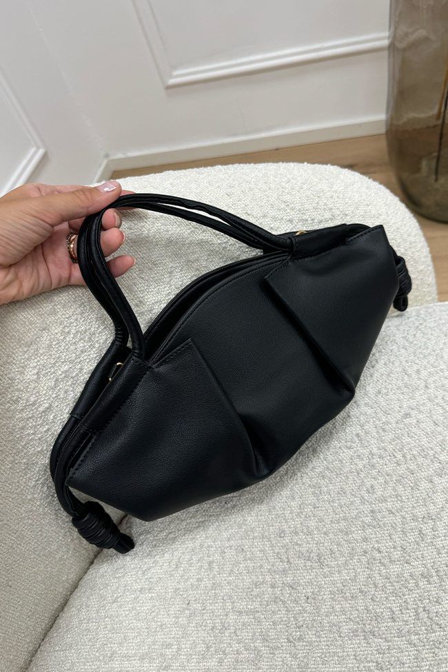 Calibro Shop - Borsa baguette nera