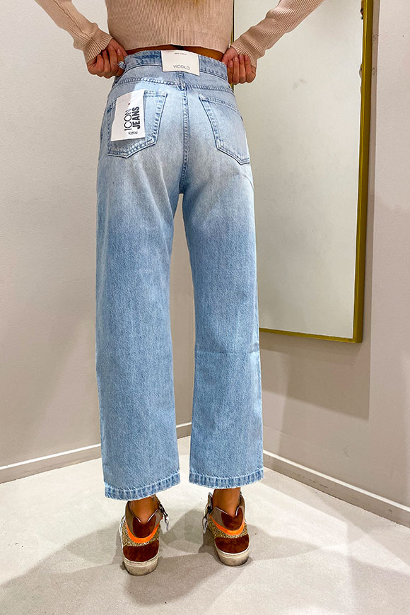 Vicolo - Jeans Kate a sigaretta lavaggio chiaro