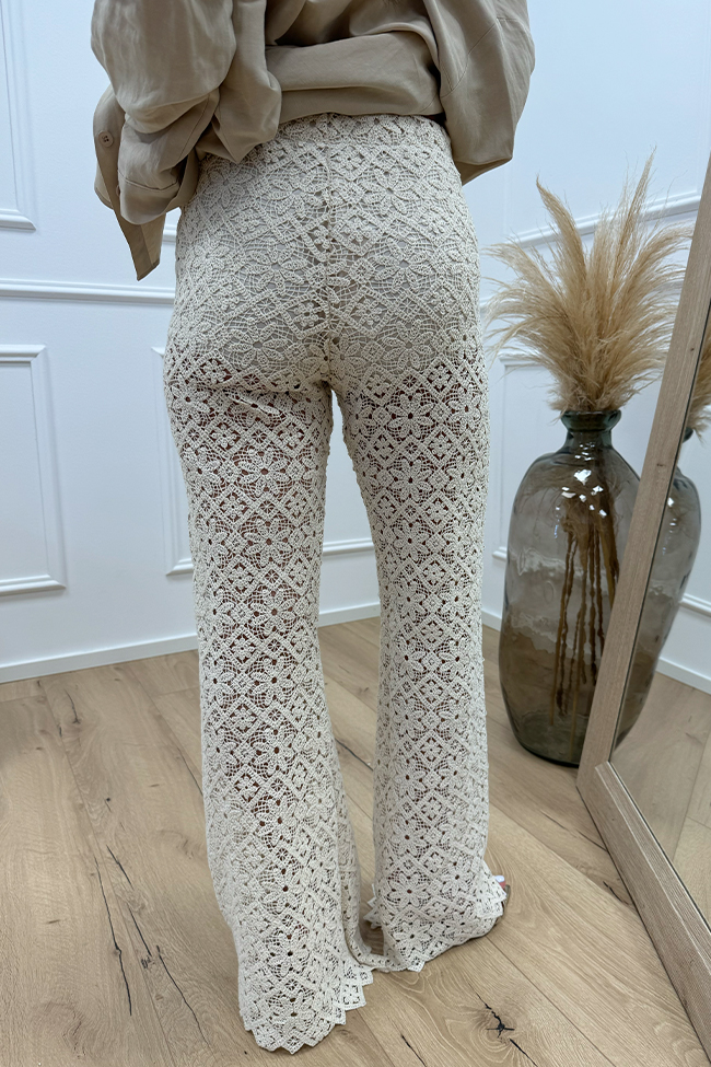 Haveone - PRE ORDINE - Pantaloni crochet burro con culotte