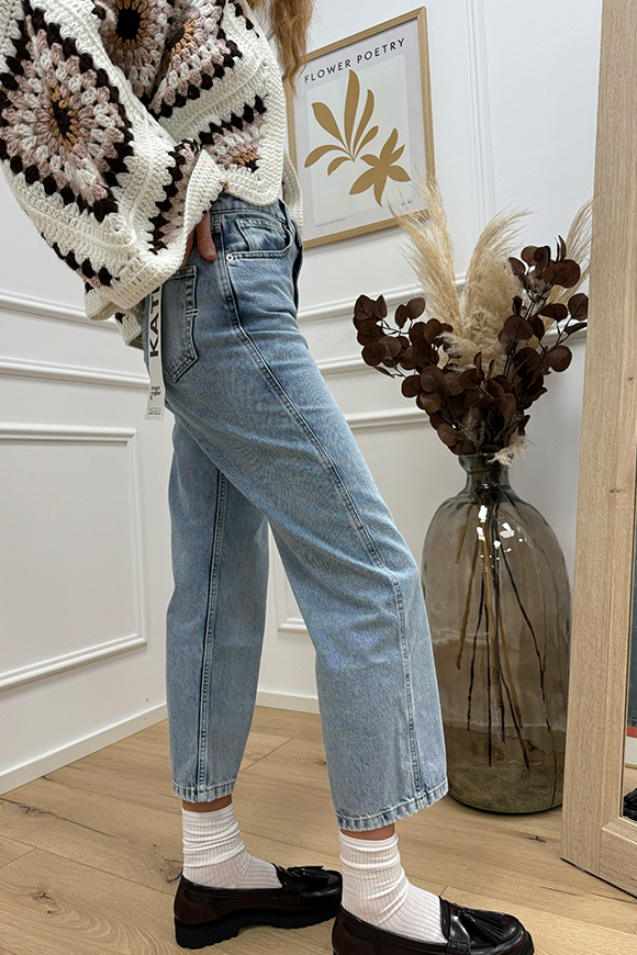 Vicolo - Jeans Kate lavaggio chiaro straight