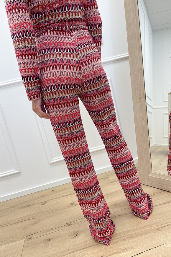 Haveone - Pantaloni fantasia "Missoni" multicolor