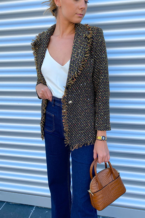 Vicolo - Chanel tweed jacket with gold flecks