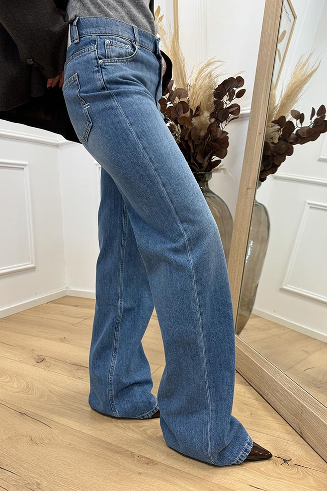 Vicolo - Jeans Ida blu straight fit