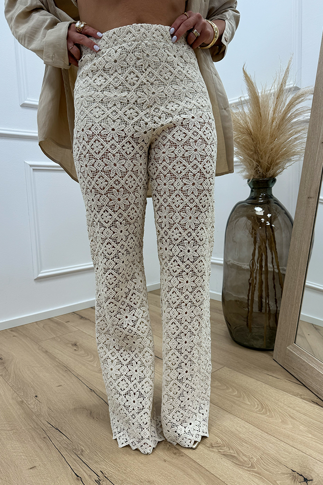 Haveone - PRE ORDINE - Pantaloni crochet burro con culotte