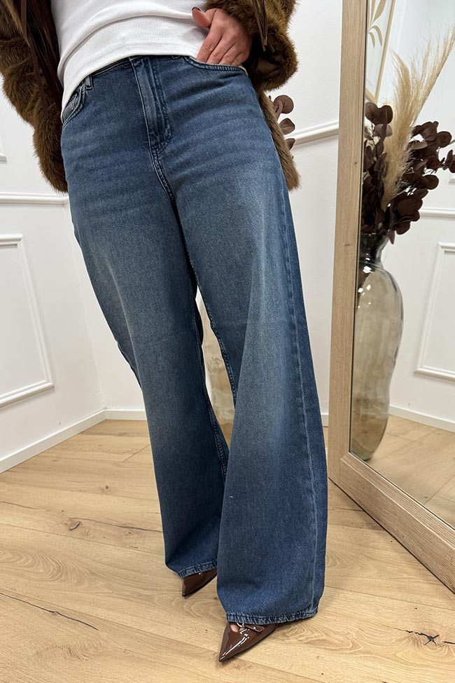 JJXX - Jeans Tokyo denim blu wide leg fit