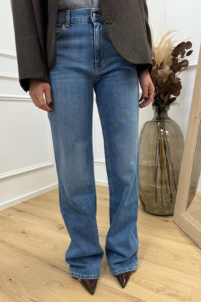 Vicolo - Jeans Ida blu straight fit