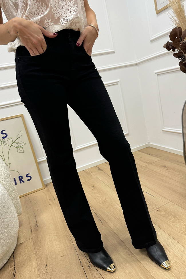 Staff Gallery - Jeans Beatrice nero a zampa