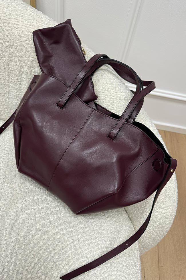 Calibro Shop - Borsa Page shopper bordeaux