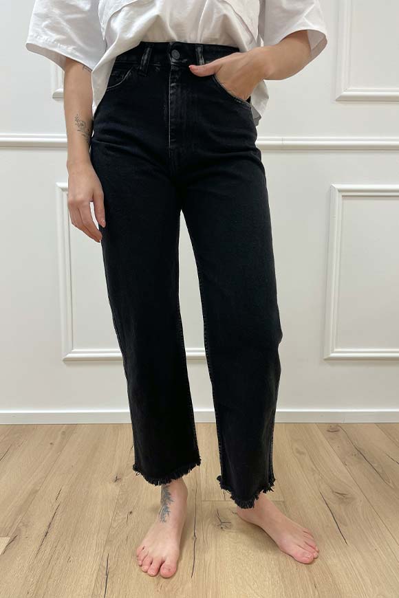 Vicolo - Jeans Kate straight nero slavato