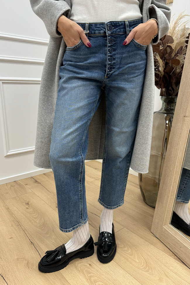 Staff Gallery - Jeans Dalida blu carrot fit