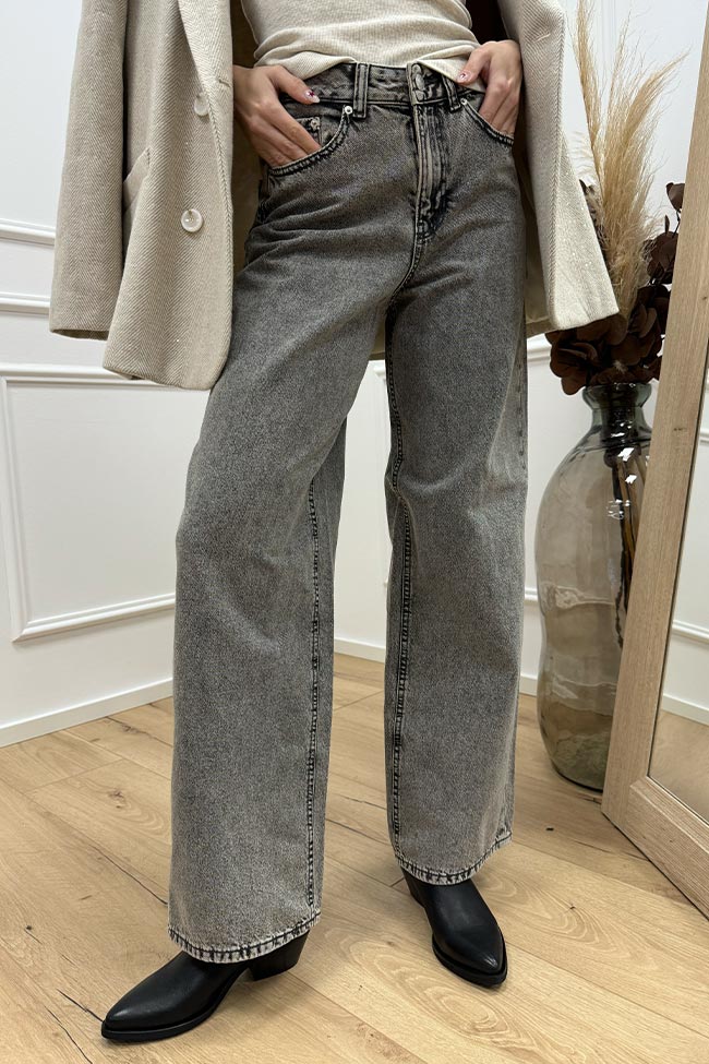 JJXX - Jeans Tokyo grigio wide leg fit