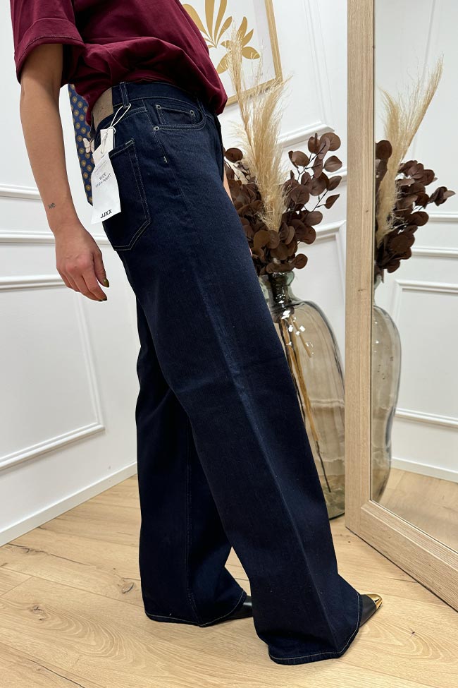 JJXX - Jeans Tokyo denim scuro wide leg fit