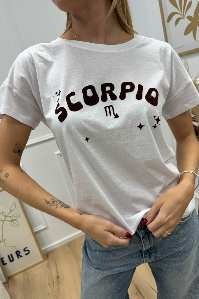 Haveone - T shirt Zodiaco stampa Scorpione