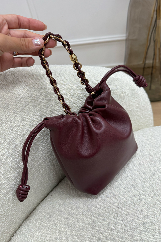 Calibro Shop - Borsa Penelope bordeaux a sacchetto