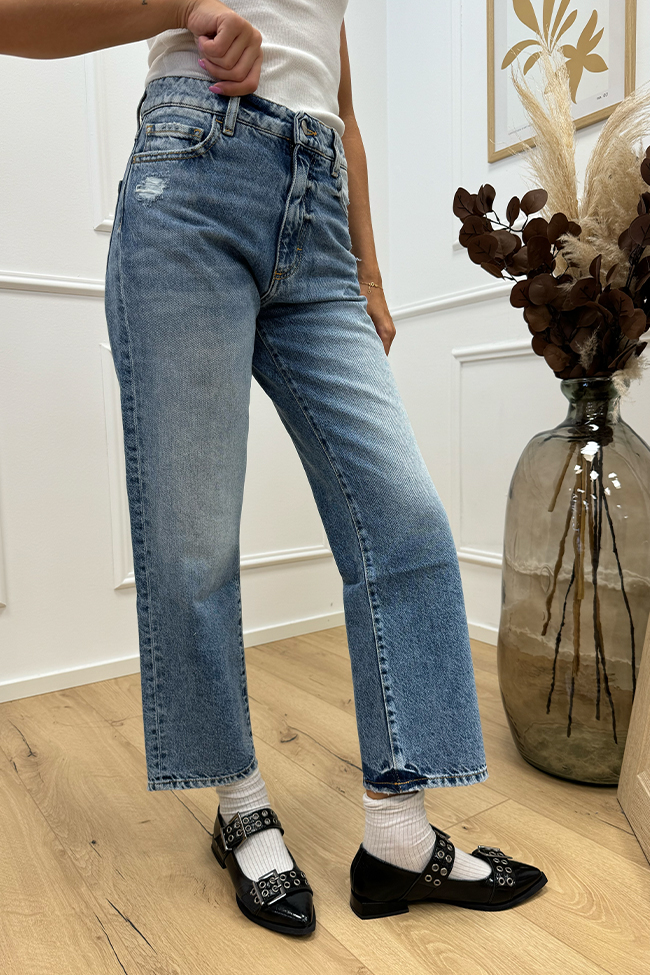 Icon Denim - Jeans Jill mom fit lavaggio medio