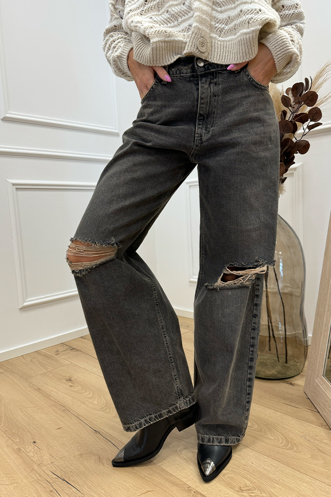 Haveone - Jeans Berlino vintage con rotture