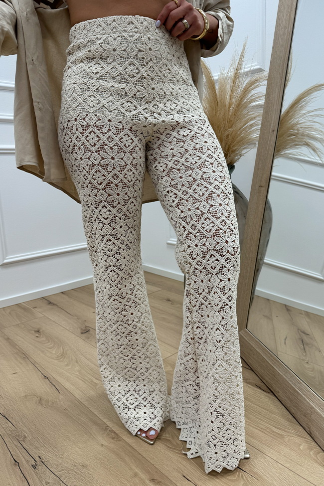 Haveone - PRE ORDINE - Pantaloni crochet burro con culotte