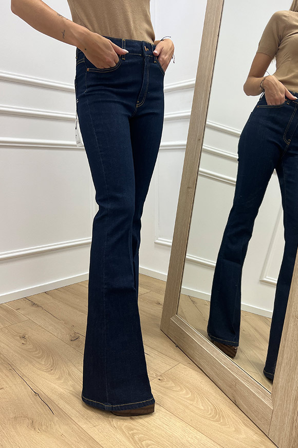 Vicolo - Jeans Gisele blu scuro a zampa