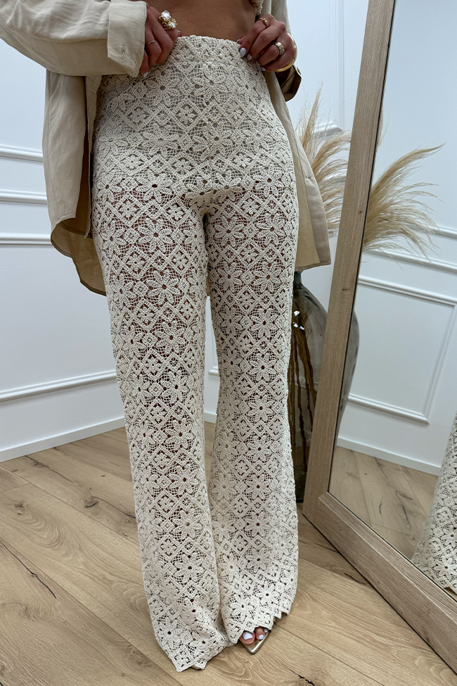 Haveone - PRE ORDINE - Pantaloni crochet burro con culotte