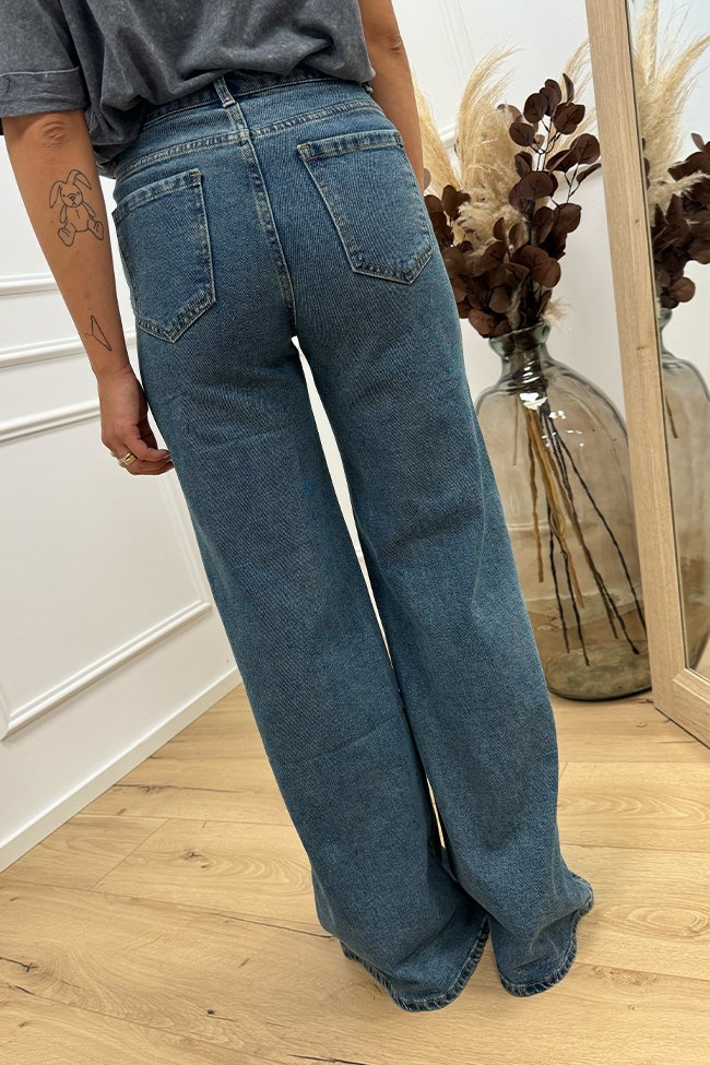 Crispy - Jeans Ginevra palazzo con laccio