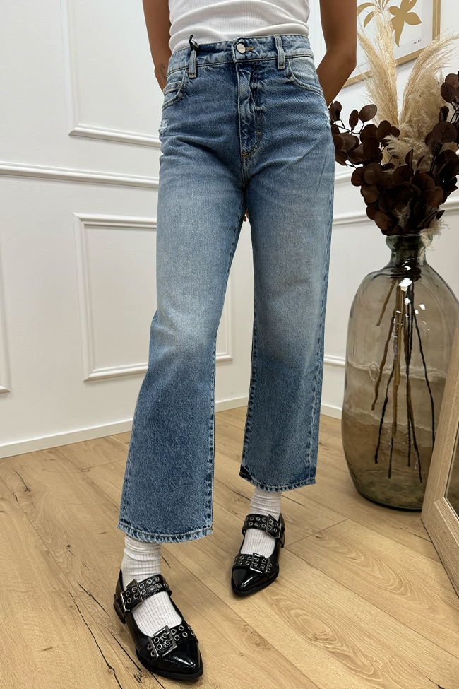 Icon Denim - Jeans Jill mom fit lavaggio medio