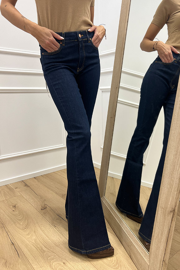 Vicolo - Jeans Gisele blu scuro a zampa